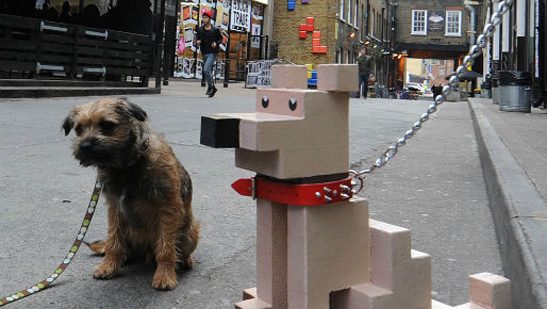 Introducing East London 8 Bit lane brick lane, pixels truman brewery